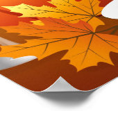 Festive Happy Thanksgiving Poster (Hoek)