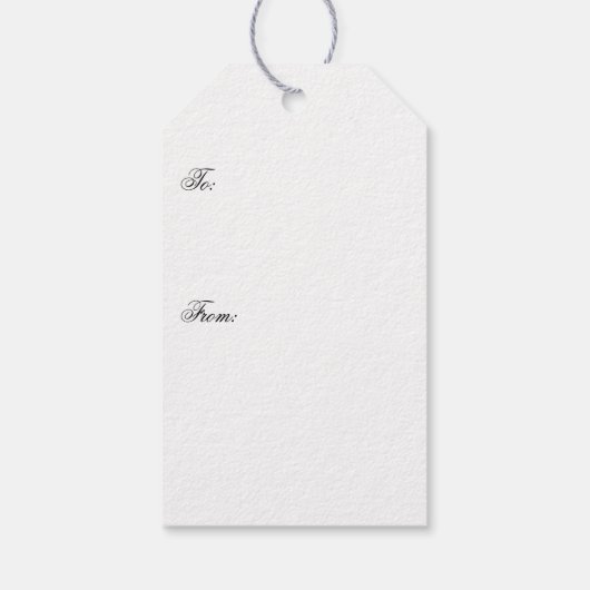 Festive Harmony Cadeaulabel (Achterkant)