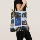 Festive Heritage Photo Collage Canvas tas (Dichtbij)