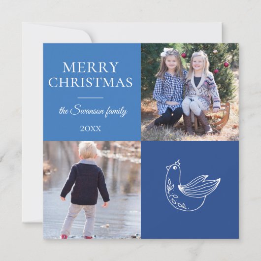 Festive Heritage | Vakantieknopkaart Feestdagenkaart (Voorkant)