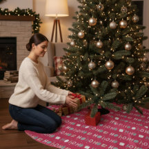 Festive Ho Ho Ho Chic Kerstmis