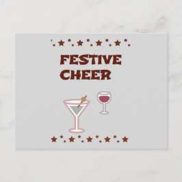 Festive Holiday Briefkaart