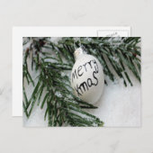 Festive Holiday Briefkaart (Voorkant / Achterkant)