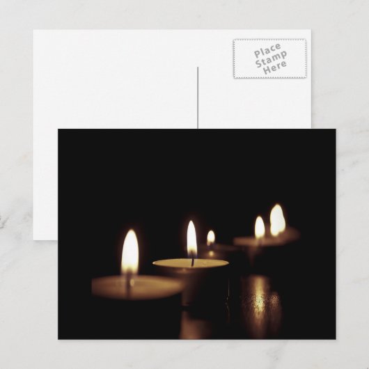 Festive Holiday Briefkaart (Voorkant / Achterkant)