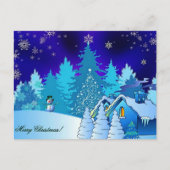 Festive Holiday Briefkaart (Voorkant)