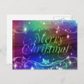 Festive Holiday Briefkaart (Voorkant / Achterkant)