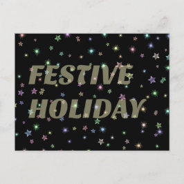 Festive Holiday Briefkaart