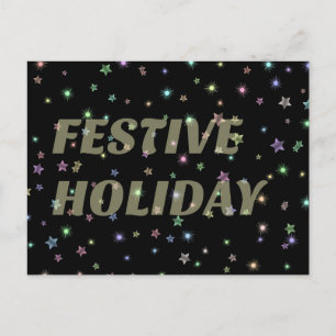 Festive Holiday Briefkaart