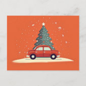 Festive Holiday Briefkaart (Voorkant)