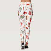Festive Holiday Christmas Pants for Women Leggings (Achterkant)