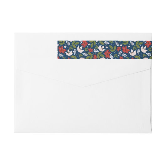 Festive Holiday Floral (Achterkant)