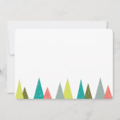 Festive Holiday Forest 5x7 Stationery Kaarten (Voorkant)