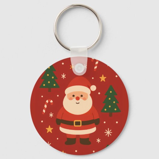 Festive Holiday Glow Sleutelhanger (Voorkant)