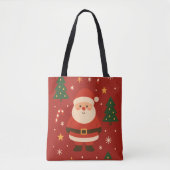 Festive Holiday Glow Tote Bag (Voorkant)