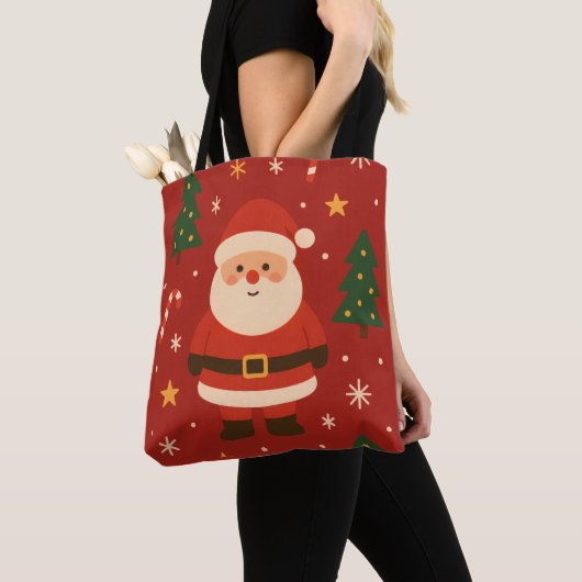 Festive Holiday Glow Tote Bag (Dichtbij)
