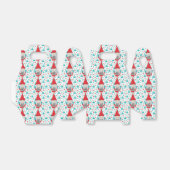 Festive Holiday Gnome with Gifts Bedankdoosjes (Uitgevouwen)