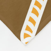 Festive Holiday Grid Pattern Fleece Deken (Hoek)