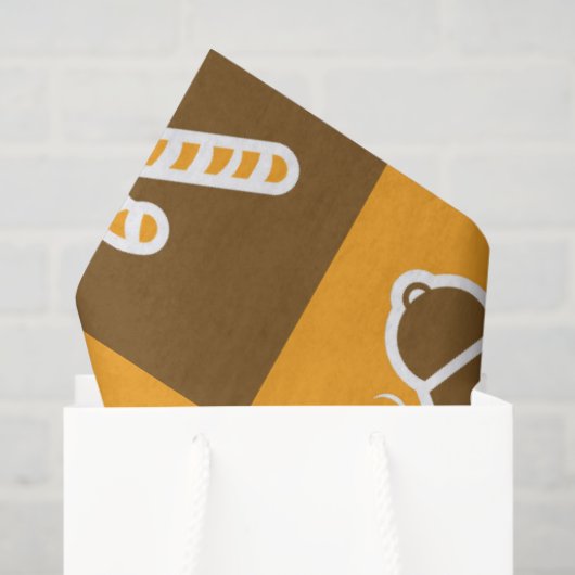 Festive Holiday Grid Pattern Tissuepapier (Cadeauzakje)