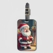 Festive Holiday Home Accent - Christmas Decorative Bagagelabel (Voorkant (verticaal))