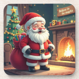 Festive Holiday Home Accent - Christmas Decorative Bier Onderzetter