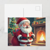 Festive Holiday Home Accent - Christmas Decorative Feestdagenkaart (Voorkant / Achterkant)