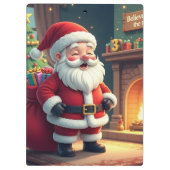 Festive Holiday Home Accent - Christmas Decorative Klembord (Achterkant)