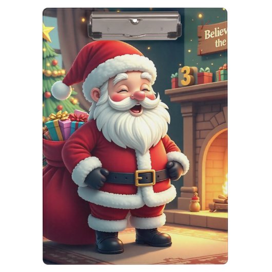 Festive Holiday Home Accent - Christmas Decorative Klembord (Voorkant)