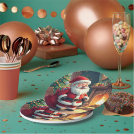 Festive Holiday Home Accent - Christmas Decorative Papieren Bordje