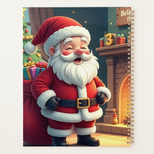 Festive Holiday Home Accent - Christmas Decorative Planner (Achterkant)