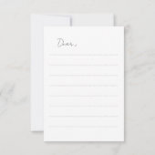 Festive Holiday Home Accent - Christmas Decorative RSVP Kaartje (Achterkant)