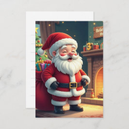 Festive Holiday Home Accent - Christmas Decorative RSVP Kaartje