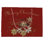 Festive Holiday Laurel Groot Cadeauzakje (Achterkant)