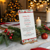 Festive Holiday | Menu