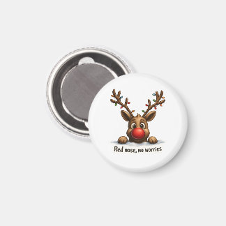 🦌 Festive Holiday Reindeer Magnet! 🎄🧲 Magneet