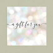 Festive Holiday Signature Script Cadeaucertificaat