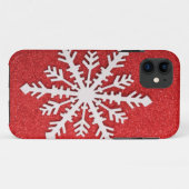 Festive Holiday Snow Case-Mate iPhone Case (Achterkant (horizontaal))