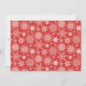 Festive Holly Berry Kerstfeestdag Branch Kaart (Achterkant)