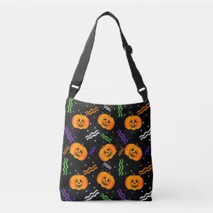 Festive Jack-O'-lampions Crossbody Tas