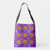 Festive Jack-O'-Lantern Crossbody Bag Tas (Achterkant)