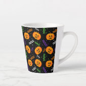 Festive Jack-O'-Lantern Latte Mok (Rechts)