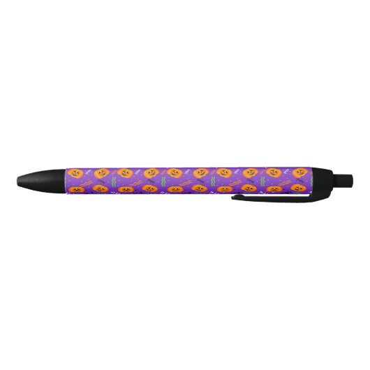 Festive Jack-O'-Lantern Zwarte Inktpen Inkt Pen (Bodem)