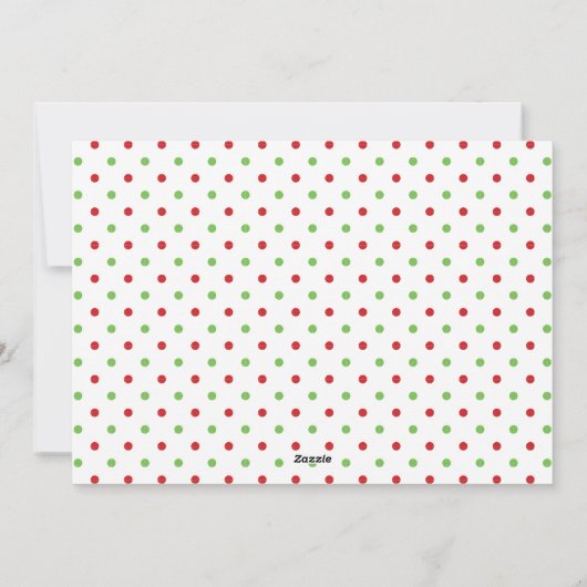 Festive Joy Prettige feestdagen Photo Card Groupon Feestdagenkaart (Achterkant)