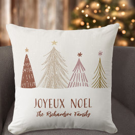 Festive Joyeux Noel Kerstfeestdag - Startpagina Kussen