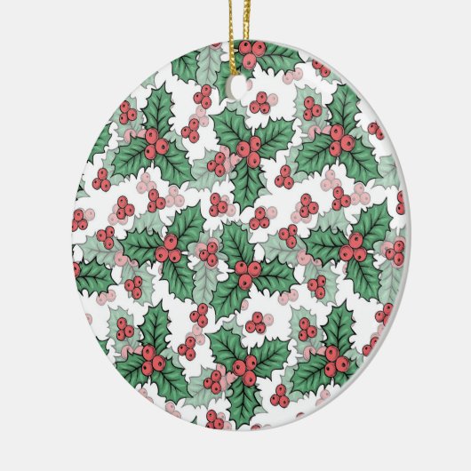 Festive  keramisch ornament (Links)