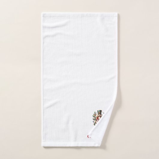 Festive-kerstbont Bad Handdoek (Handdoek)