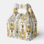 Festive-kerstbont Bedankdoosjes (Voorkant Zijde)