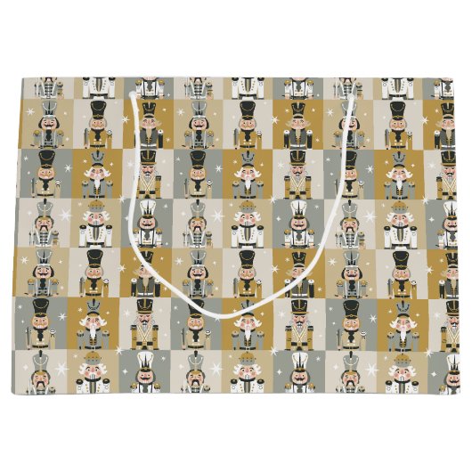 Festive-kerstbont Groot Cadeauzakje (Voorkant)