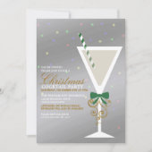 Festive kerstcadeautje kaart (Voorkant)