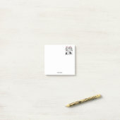 Festive kerstCarolers met Snow Xmas Post-it® Notes (Op bureau)