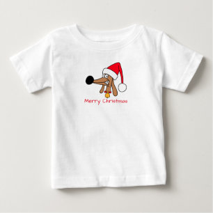 Festive kerstdachshund Dog